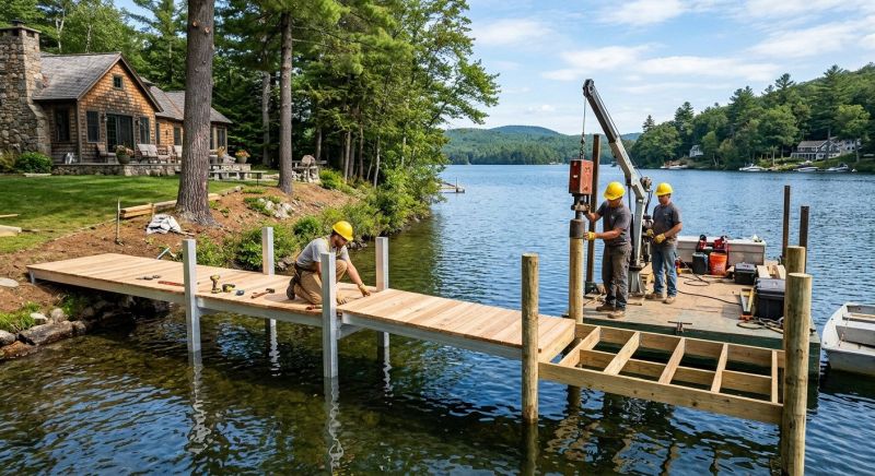 Boat Dock Installation in Kansas City, KS