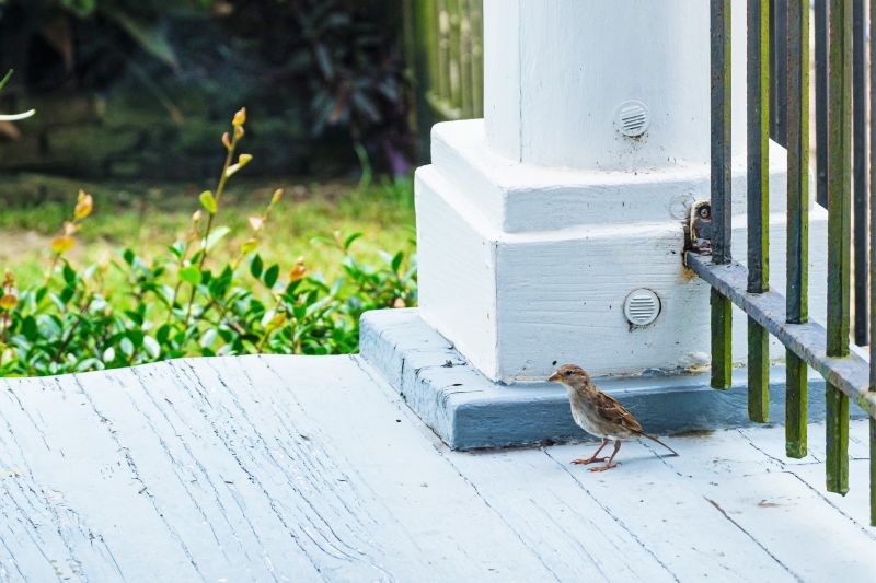 Porch Column Installation